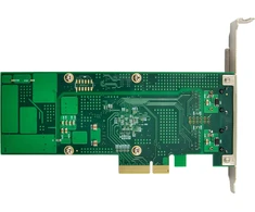 Karta jungiama į tinklą InLine ® Dual Gigabit karta jungiama į tinklą 2x RJ45 1 Gb/s PCIe x4 PoE+