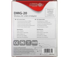Karta jungiama į tinklą Inter-Tech DMG-20