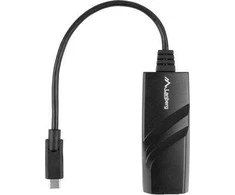 LANBERG NC-1000-02 Adapteris Lan Card USB Typ-C 3.1 – RJ45 1GB ant kabelio