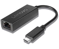 Adapteris USB Lenovo Adapteris USB-C - RJ-45 Juodas (4X90L66917)