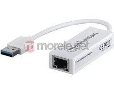 Intracom MANHATTAN SuperSpeed USB 3.0 į Gigabit Ethernet adapteris