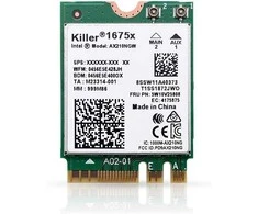 Karta jungiama į tinklą MSI Killer Wi-Fi 6E AX1675x