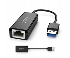 Orico UTJ-U3 1 Gigabit USB-A 3.0 išorinė tinklo plokštė - Juodas