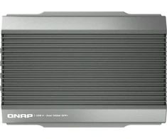 Qnap Systems QNAP QNA-UC10G2SF, Vielinis, USB C tipo, Ethernet, 10000 Mbit/s, Juoda