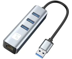 Karta jungiama į tinklą Techly iDATA USB 3.0 - RJ45 (TLY_366907)