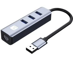 Karta jungiama į tinklą Techly iDATA USB 3.0 - RJ45 (TLY_366907)