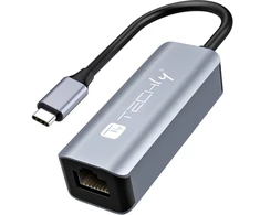 Karta jungiama į tinklą Techly Techly USB 3.1 Typ C auf RJ45 Adapteris