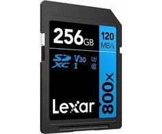 Lexar | Atminties kortelė | Professional 800x PRO | 256 GB | SDXC | Flash atminties klasė UHS-I