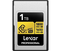 „Lexar Professional Gold CFexpress“ 1 TB atminties kortelė (LCAGOLD001T-RNENG)