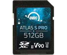 Atminties kortelė OWC SDXC Atlas S Pro 512GB UHS-II V90 290/275 MB/s