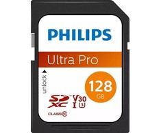 Atminties kortelė „Philips“ SDXC kortelė 128 GB 10 klasės UHS-I U3 V30 A1