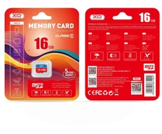 XO atminties kortelė 16GB Micro SDHC cl. 10