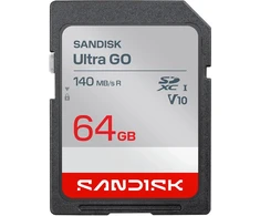 Atminties kortelė Karta SanDisk Ultra SD UHS-I 64GB SD 140MB/S/(R)