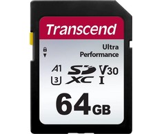 Atminties kortelė Transcend SDXC 340S 64GB Class 10 UHS-I U3 A2 V30