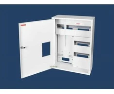 Karwasz Ant paviršiaus montuojama/po sienele skaitiklių spintelė (universali), 1 metro, 3 fazių, 36 moduliai, sandari IP30 115mm RU-36P Z O/E