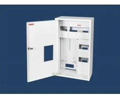 Karwasz RU-25-P Z/O /E Paviršinė/po sienele montuojama skaitiklių spinta (universali), 1 metro, 3 fazių, 25 moduliai, sandari IP30 115mm RU-25P Z O/E
