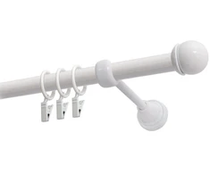 Decastyl VIENAS KARNIZAS FI 19 MM Baltas 480 CM STRYPAS MAX SU RITINUKAIS KOWALSKI