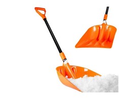 Bradas Universalus plastikinis kastuvas su metaline rankena KT-CXG809-M