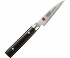 KASUMI Japoniškas raižybos/akutės peilis, 8 cm ilgio, DAMASCUS
