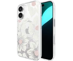 Kate Spade New York Liquid Glitter MagSafe - dėklas skirtas Apple iPhone 16 Hollyhock Floral