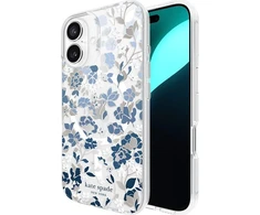 Kate Spade New York Protective Gems MagSafe - dėklas skirtas Apple iPhone 16 Flowerbed Mėlyna