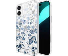 Kate Spade New York Protective Gems MagSafe - dėklas skirtas Apple iPhone 16 Plus Flowerbed Mėlyna