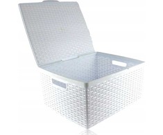 Katex Koszyk su dangčiu. RATTAN 41X34X20