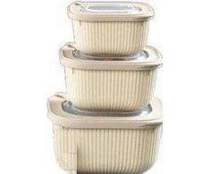 „Katex Micro Line“ maisto konteinerių rinkinys 600, 1100, 1800 ml Atsitiktinės spalvos