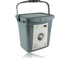 Katex Miltelių indas su dangteliu 7 l PILKA 235X260X185 MM