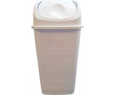 Katex Pakreipiamas konteineris SLIM 35 l, baltas, 355x285x577 mm