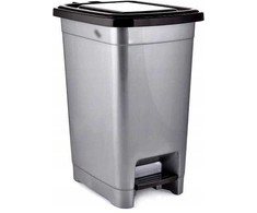 Šiukšliadėžė Katex Pojemnik su pedałem Slim 40 L 424x310x548 mm (010447)