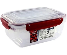 Katex Stačiakampių indelių rinkinys MASTER 3 vnt. /400, 800, 1400 ml/