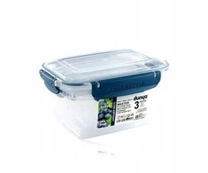 Katex Stačiakampių konteinerių rinkinys MASTER 3 vnt. 550, 1000, 1800 ml