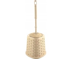 Katex Tualeto šepetys WC RATTAN -beż 147x147x400