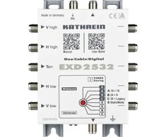 Kathrein Kathrein EXD 2532, 5 inputs, 32 outputs, 300 - 2350 MHz, 5 - 862 MHz, 1.5 dB, 3 dB