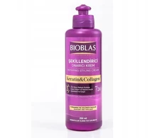 Kativa BIOBLAS Keratin&amp;Collagen plaukų modeliavimo kremas 250 ml