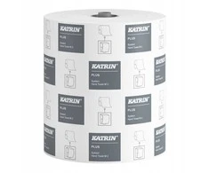 Katrin Katrin Plus System Medium - Rankšluosčių ritinėlis, 2 sluoksnių, celiuliozė, 150 m, baltas - 6 ritinėliai