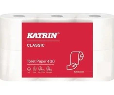 Katrin Classic 400 tualetinis popierius, 2 sluoksnių, 48 m, 42 ritinėliai dėžutėje 104834 - (42 ritinėliai dėžutėje)