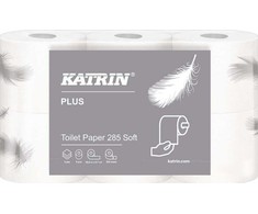 Katrin Papier toaletowy plus soft 285, opakowanie su 42 rolkami
