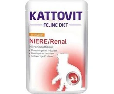 Drėgnas Kačių Maistas - Kattovit Inkstų Vištiena