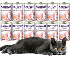 KATTOVIT Feline Niere Renal gėrimas Duck - kačių skanėstai - 135ml