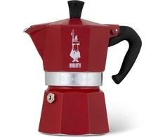 Raudona Bialetti Moka Espress
