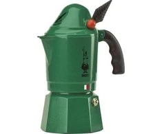 Bialetti Moka Break Alpina Moka kavinukas Žalias