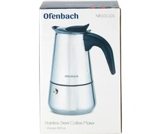 Kavavirė Kamille Slėginis kavos aparatas 101101 KAWIARKA 0.3 L INOX