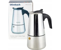 Kavavirė Kamille Slėginis kavos aparatas 101101 KAWIARKA 0.3 L INOX