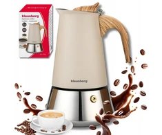 Kavavirė Plieninis espreso kavos virimo aparatas, 300 ml, indukcinis, Klausberg kb-7995