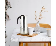 Kavavirė Ofenbach Slėginis kavos aparatas 101100 kawiarka 0.2 L INOX (KAMI-KA-010-30)