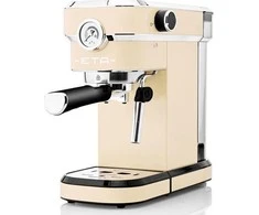 Kavos aparatas ETA | Espresso | ETA618190040 Storio | Slėgis 20 bar | Su pieno plakikliu | Semi-automatinis | 1350 W | rusvai gelsvas