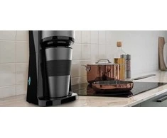Cecotec Coffee 66 Drop&amp;Go lašinis kavos aparatas su termopuodeliu, 420 ml, 700 W