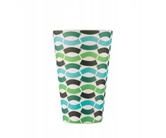 Kavos puodelis išsinešimui Ecoffee Cup* Raštas 400ml - Balentina Blocks